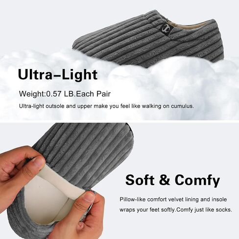 Scurtain Unisex Mens Womens Slippers Socks Artificial Woolen Slippers for Women Men with Non-slip Rubber Sole in Saudi Arabia