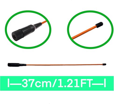 Extended Long Range Flexible Receiver Antenna for Garmin GPS Alpha 100 200 200i Astro 220 320 430，Garmin Alpha Accessories (Black) in Saudi Arabia