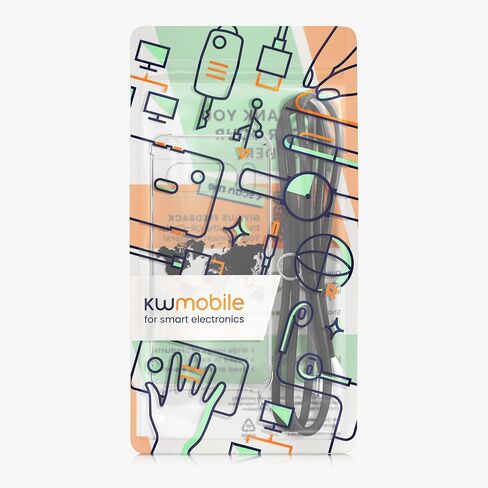 kwmobile Crossbody Case Compatible with Google Pixel 8 Pro Case Strap - Travel Black/Multicolor/Transparent in Saudi Arabia