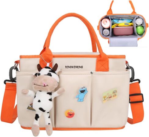 Diaper Bag Tote-Diaper Baby Bags,Waterproof Large Mommy Bag Maternity Bag for Hospital and Weekender Travel in Saudi Arabia