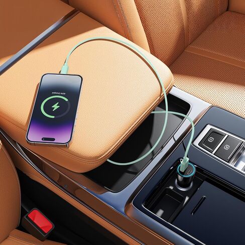 كابل USB إلى USB C كابل Carplay [معتمد من Apple MFi] كابل USB A إلى USB C بطول 5 أقدام متوافق مع iPhone 16 15 15 Pro Max 15 Plus، iPad 10th Gen، iPad Air 5/4 Gen، Mini 6th Gen Charger USB Cable Car Cable in Saudi Arabia