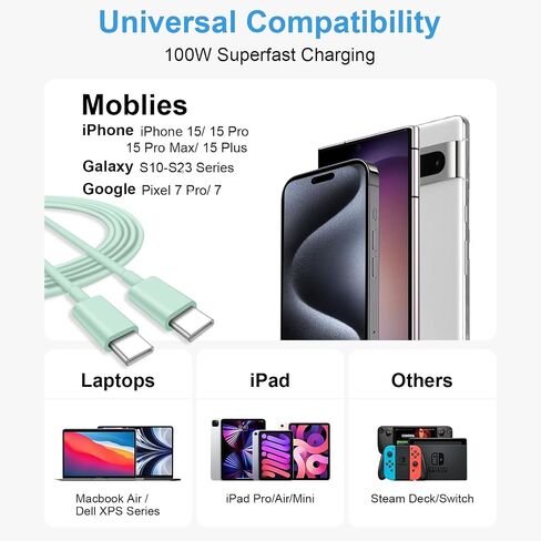كابل USB إلى USB C كابل Carplay [معتمد من Apple MFi] كابل USB A إلى USB C بطول 5 أقدام متوافق مع iPhone 16 15 15 Pro Max 15 Plus، iPad 10th Gen، iPad Air 5/4 Gen، Mini 6th Gen Charger USB Cable Car Cable in Saudi Arabia