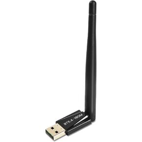 JAPOO USB BT Adapter for PC,BT 5.4 Dongle Receiver, Plug and Play, Supports Windows 11/10/8.1/7 for Desktop, Laptop, PS5/PS4/Xbox Controller,Simultaneous Connection of Multiple Sevices (No Antenna)