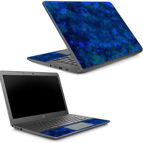 غلاف Mightyskins متوافق مع Hp Chromebook 14 G5 - Blue Ice | غطاء ملتف واقٍ ومتين وفريد ​​من نوعه من الفينيل | سهل التطبيق والإزالة وتغيير الأنماط | صنع في الولايات المتحدة الأمريكية