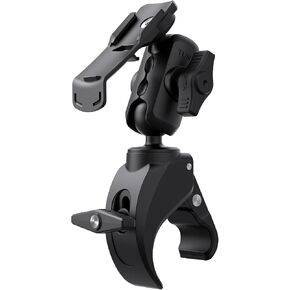 TUSITA Motorcycle ATV/UTV Mount Compatible with Garmin Handheld GPS - Claw Clamp Base, Medium Arm