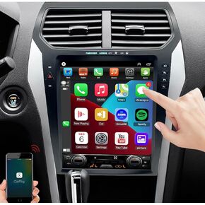 for Ford Explorer Radio Upgrade 2011-2019,Android Stereo Replacement,QLED Touch Screen,8core CPU,Build in Wireless carplay Wired Android Auto