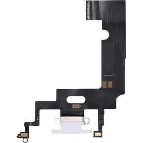 Dock Connector Charging Port Replacement for iPhone XR Repair Headphone Jack Flex Cable Fix USB Charge Microphone Antenna Assembly for iPhoneXR