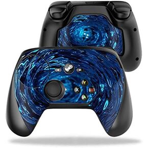 MightySkins Skin Compatible with Valve Steam Controller case wrap Cover Sticker Skins Blue Vortex