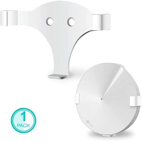 ALLICAVER Compatible Wall Mount Tp-Link Deco M9, Sturdy Metal Made Mount Stand Holder Compatible Tp-Link Deco M9 Mesh WiFi. (3-Pack)