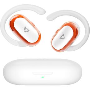1Mii Open Ear Headphones, Wireless Sports Earbuds 60 Hours Long Playtime with Charging Case, Snug Fit Bluetooth Earbuds with Rotatable Ear Hooks, ENC Clear Calls Premium Sound IPX4 Waterproof （Black）