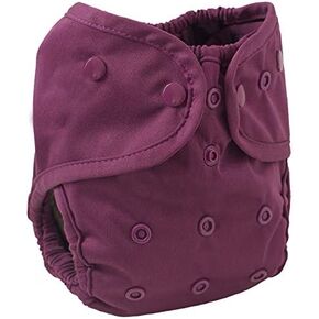 Buttons Cloth Diaper Cover - One Size (Midnight)
