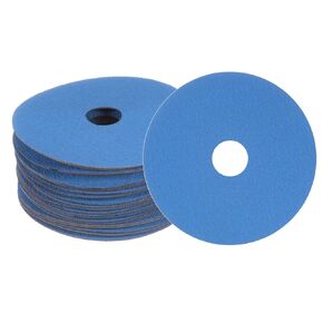 HARFINGTON 25PCS Zirconia Resin Fiber Grinding and Sanding Discs 4-1/2" x 7/8" Center Hole 60 Grit Fiber Abrasive Discs for Grinding Blending Polishing