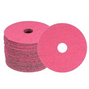 HARFINGTON 25PCS Aluminum Oxide Resin Fiber Grinding and Sanding Discs 4-1/2" x 7/8" Center Hole 60 Grit Fiber Abrasive Discs for Grinding Polishing