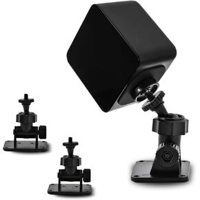 2 Pack Wall Mount Bracket for HTC Vive/Valve Index/Vive PRO Base Station, Universal Metal Wall Mount 1/4 Screw Mini Bracket for VR Rift Sensor (Type A-Metal Made & Wall Nails)