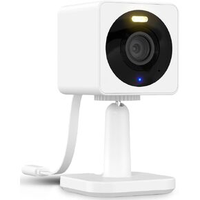 WYZE Security Cameras Wi-FI Outdoor, Cam OG Cameras for Home Security Indoor Camera, Color Night Vision, Spotlight, 2-Way Audio, Cloud & Local Storage, Black, 1 Pack