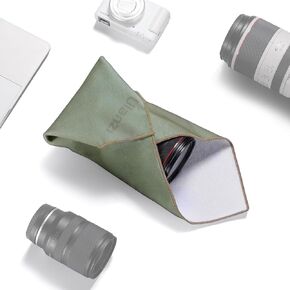 BINAURAL,Camera Protective Wrap,Anti-scratch Lens Pouches,Lens protector,Magic Universal storage cloth,Magic Self-Adhesive Cloth,Camera Wrapper Organizer,Bag,DSLR,Tablet,Phone,Accessories (17.7*17.7)