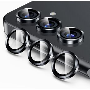 AFARER Camera Protector for A35 5G,9H Tempered Glass & Strength Powerful Lens Cover,Aluminum Edging,Individual Lens Camera Protective Cover for Samsung Galaxy A35-Colorful