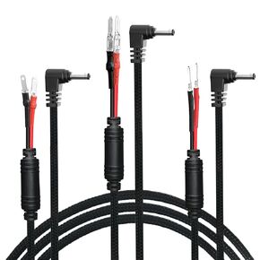 3 Types of RJ11 Radar Detector Hardwire Power Cord Mirror Wire Plug Tap,with Inline Fuse Holder,Compatible with Cobra Escort Beltronics Uniden Whistler Valentine One Radar Detector (RJ11-13.6'')