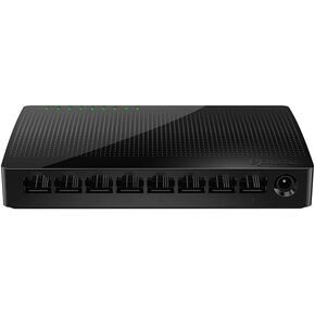 Tenda TEM2010X, 8 Port 2.5G Ethernet Switch Support VLAN & Static Link Aggregation, Unmanaged 2.5Gb Switch with 8 x 2.5G Ports & 2 x 10Gb SFP Slots, 80Gbps Switching Capacity, Fanless Metal Design