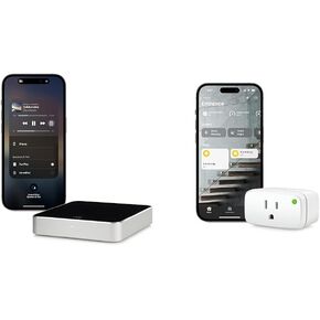 Eve Play – Audio Streaming Interface for AirPlay, Upgrade to AirPlay audio streaming, Latency compensation, digital-to-analog converter, Three audio outputs, Apple Home, Ethernet, 2.4/5 GHz Wi-Fi