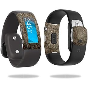 MightySkins Skin Compatible with Microsoft Band 2 Cover Skins Sticker Watch Cracked