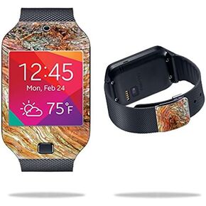 MightySkins Skin Compatible with Samsung Galaxy Gear 2 Neo Smart Watch Cover Skins Sticker Watch Woodlands