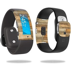 MightySkins Skin Compatible with Microsoft Band 2 Cover Skins Sticker Watch Reclaimed Wood
