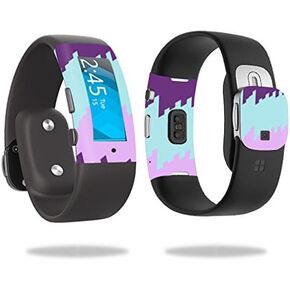 MightySkins Skin Compatible with Microsoft Band 2 Cover Skins Sticker Watch Crazy Rectangles