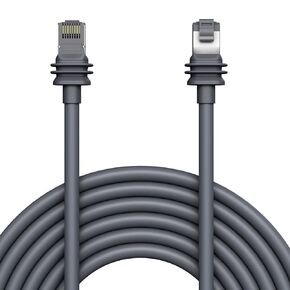 5M/16ft Replacement Extended Cable for Starlink Gen 3 Waterproof Cable for V3 Dish Only, Gray