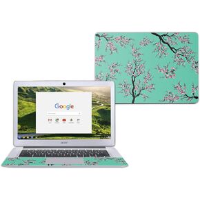 MightySkins Skin Compatible with Acer Chromebook 14" CB3-431 - Cool Flamingo | Protective, Durable, and Unique Vinyl Decal wrap Cover | Easy to Apply, Remove, and Change Styles | Made in The USA