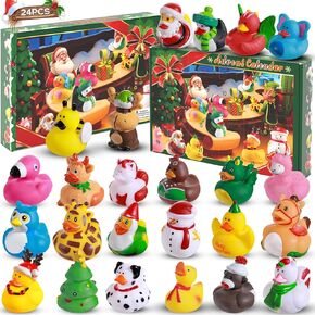 SCIONE 25PCS Halloween Rubber Ducks,Halloween Ducks for Trick or Treat Goodie Bag Fillers,Halloween Party Favors Assorted Rubber Ducks in Bulk,School Classroom Game Prizes