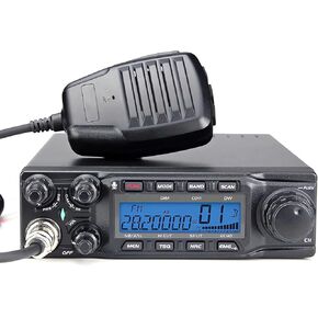 10 Meter Ham Radio AT-6666PRO FM/AM/USB/LSB/CW Amateur Radio 80W for Truckers and Road Travelers