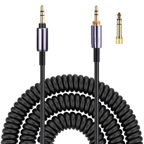 WH-1000XM3 Audio Cable Replacement for Sony WH-1000XM4 XM5 MDR-950BT MDR-1AM2 WH-XB910N Headsets ATH-M50xBT2 Headphones 6.5ft 4Pin-XLR