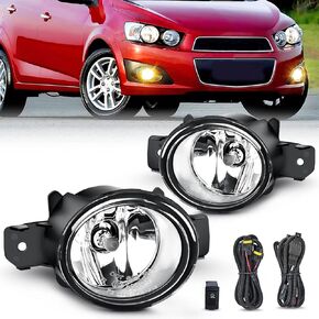 مجموعة مصابيح الضباب Nilight متوافقة مع 2000 2001 Nissan Maxima 2000 2001 2002 2003 Nissan Sentra & Frontier 2002 2003 2004 Nissan Xterra مع استبدال مصابيح الضباب ذات العدسات الشفافة، ضمان لمدة عامين