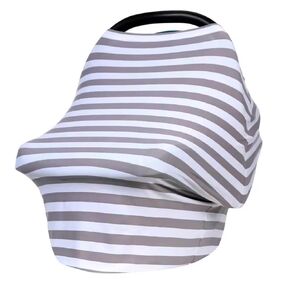 CozyCover Multi use Cover - Nursing Privacy, Baby Car Seat, Carrier, Stroller, High Chair, Shopping Cart, Lounger Canopy, Breathable Super Stretchy, New Born Boys Girls Shower Gift.