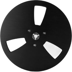 Empty Take up Reel, 1/4 7 Inch 3 Hole Tape Reel, Opening Aluminum Alloy Universal Reel Replacement Machine Part Opener Empty Plate, for Reel to Reel, for TEAC (Blue)