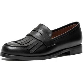 Women's Classic Flat Leather Tassel Loafer