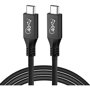 NFHK 100W 10Gbps Cable & USB-C Type C Female Source to Displayport DP Sink HDTV & PD Power Adapter 4K 60hz 1080p for Phone & Laptop