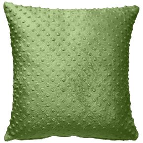 Baby Doll Bedding Heavenly Soft Crib Throw Pillow Cover, Ecru