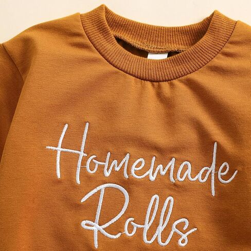 Thanksgiving Baby Girl Boy Outfit Newborn Bubble Romper Fall Winter Infant Long Sleeve Sweatshirt Top Cute Clothes in Saudi Arabia