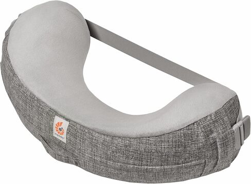 Ergobaby Natural Curve Nursing Pillow with Strap, Moonlight Grey in Kuwait