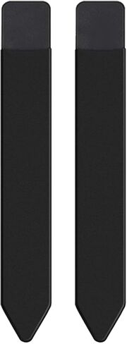TENOC Universal Stylus Holder, Adhesive Pencil Protected Sleeve Case, Elastic Pens Holder Storage Pouch Pocket Compatible for Pencil Pro 2nd/1st & USB-C, 2 Pcs, Black+Pink in Saudi Arabia