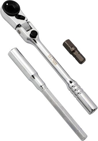 Flexible Dual Ratchet with 1/4" Square Drive & Magnetic Bit Drive in Saudi Arabia