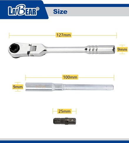 Flexible Dual Ratchet with 1/4" Square Drive & Magnetic Bit Drive in Saudi Arabia