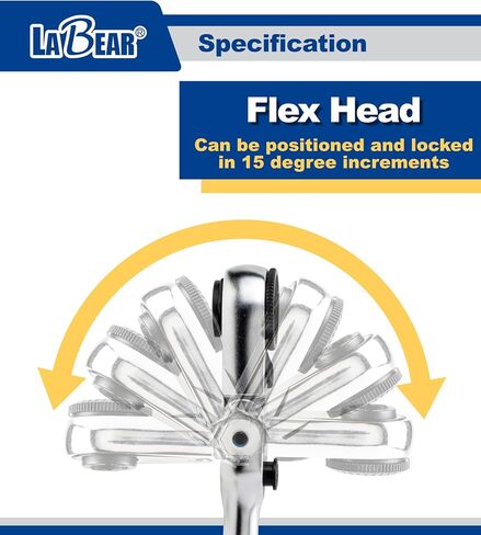 Flexible Dual Ratchet with 1/4" Square Drive & Magnetic Bit Drive in Saudi Arabia