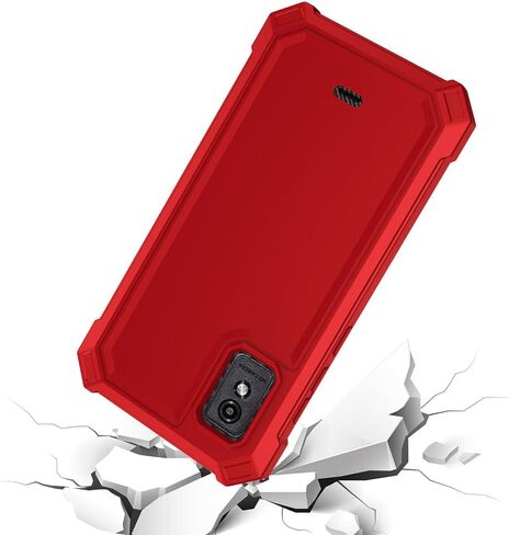 جراب Blu Studio Mini 2023 مع واقي شاشة، جراب هاتف Studio Mini 2023 حماية كاملة للجسم من البولي كربونات الخلفي من السيليكون الناعم مع زاوية متينة ماصة للصدمات لـ Blu Studio Mini Blue in Kuwait