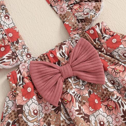 طفلة الخريف الشتاء وتتسابق الوليد طويلة الأكمام كشكش رومبير منقوشة/الزهور الحمالات تنورة مجموعة 3 قطعة ملابس الرضع in Kuwait