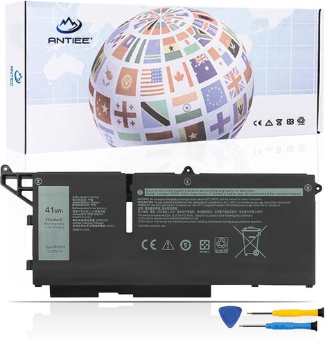 M69D0 Laptop Battery Replacement for Dell Latitude 5430 5530 Precision 3570 P104F P104F005 P137G P137G004 Series 07KRV M69DO O7KRV 0H4PVC H4PVC 08WRCR 8WRCR 0Y86WG Y86WG 078FWY 11.25V 41Wh 3467mAh in Saudi Arabia