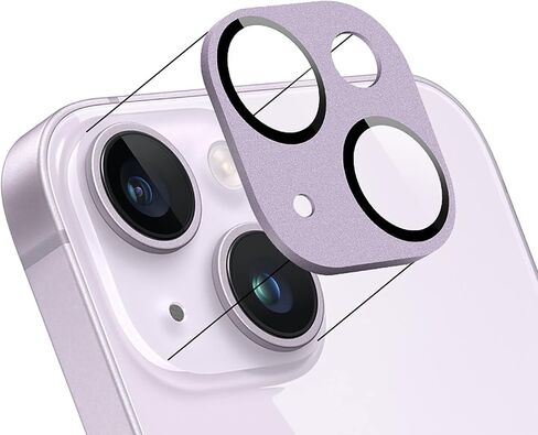 SaharaCase ZeroDamage FlexiGlass HD Camera Lens Protector [2-Pack] for Apple iPhone 14 & iPhone 14 Plus (2022) Anti-Scratch & Anti-Fingerprint Easy Installation (StarLight) in Saudi Arabia