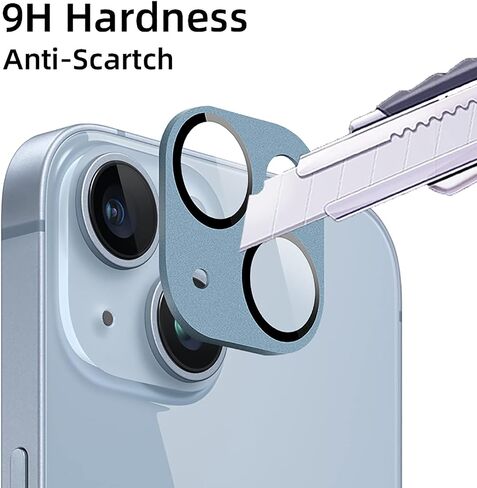 SaharaCase ZeroDamage FlexiGlass HD Camera Lens Protector [2-Pack] for Apple iPhone 14 & iPhone 14 Plus (2022) Anti-Scratch & Anti-Fingerprint Easy Installation (StarLight) in Saudi Arabia